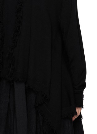  - YA YI - Prayer Fringe Knit Sweater
