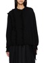 YA YI Prayer Fringe Knit Sweater
