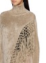  - YA YI - Mantra Asymmetrical Fringe Sweater