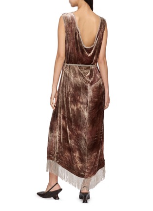 Back View - Click To Enlarge - YA YI - Metta Devoré Dress