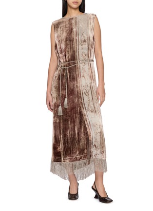 Figure View - Click To Enlarge - YA YI - Metta Devoré Dress