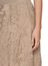  - YA YI - Chime Steel Jacquard Asymmetrical Maxi Skirt