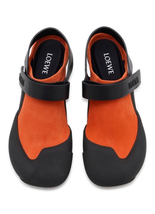 Detail View - Click To Enlarge - LOEWE - 45 Dive Stretch Slingback Pumps