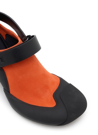 Detail View - Click To Enlarge - LOEWE - 45 Dive Stretch Slingback Pumps
