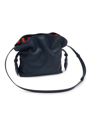 Detail View - Click To Enlarge - LOEWE - X Cosima von Bonin Mini Flamenco Chequered Intarsio Calfskin Leather Clutch