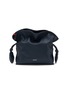 LOEWE X Cosima von Bonin Mini Flamenco Chequered Intarsio Calfskin Leather Clutch