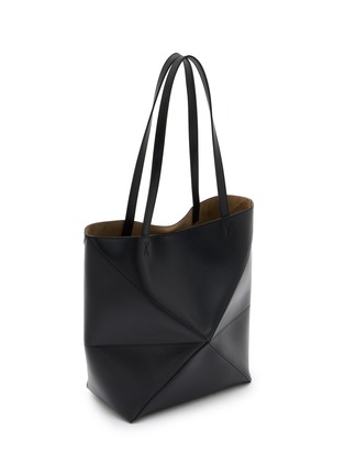 Detail View - Click To Enlarge - LOEWE - Medium Puzzle Fold Leather Tote Bag
