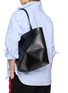 Figure View - Click To Enlarge - LOEWE - Medium Puzzle Fold Leather Tote Bag