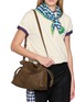 Figure View - Click To Enlarge - LOEWE - Medium Flamenco Leather Clutch