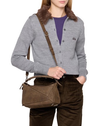 Figure View - Click To Enlarge - LOEWE - Small Puzzle Leather Bag