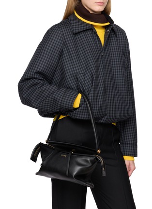 Front View - Click To Enlarge - LOEWE - Small Whisker Leather Bag