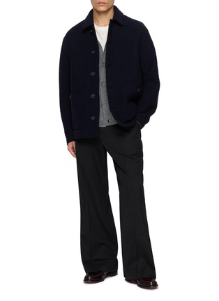 Figure View - Click To Enlarge - VALSTAR - Gil Boiled-Wool Jacket