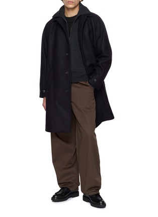 Figure View - Click To Enlarge - VALSTAR - Vittorio Wool Felt Overcoat