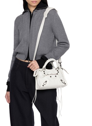 Figure View - Click To Enlarge - BALENCIAGA - Mini Le City Leather Bag