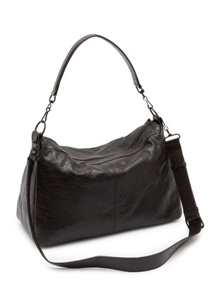 Detail View - Click To Enlarge - BALENCIAGA - Medium Le City Moto Arena Leather Bag