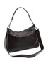 Detail View - Click To Enlarge - BALENCIAGA - Medium Le City Moto Arena Leather Bag