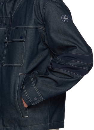  - FUSALP - Hooded Multi Pocket Dark Wash Denim Jacket