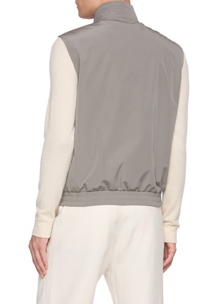 Back View - Click To Enlarge - BRUNELLO CUCINELLI - Utility Pocket Water Resistant Vest