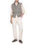 Figure View - Click To Enlarge - BRUNELLO CUCINELLI - Utility Pocket Water Resistant Vest