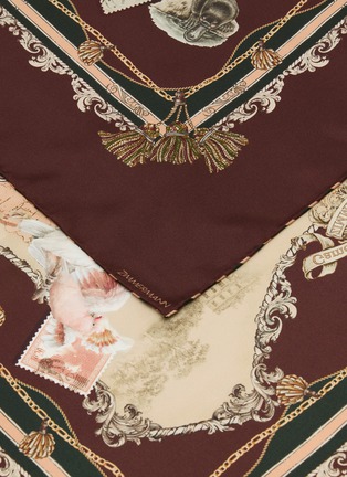 Detail View - Click To Enlarge - ZIMMERMANN - Printed Silk Square