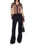 Figure View - Click To Enlarge - ZIMMERMANN - Valiant Placement Print Silk Twill Shirt