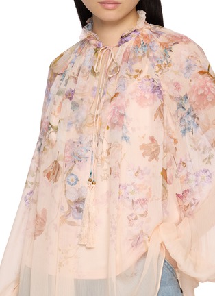  - ZIMMERMANN - Valiant Billow Floral Blouse