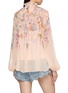 Back View - Click To Enlarge - ZIMMERMANN - Valiant Billow Floral Blouse