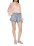 Figure View - Click To Enlarge - ZIMMERMANN - Valiant Billow Floral Blouse