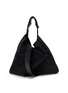 DISCORD YOHJI YAMAMOTO Leather Trim Patch Dot Tote Bag