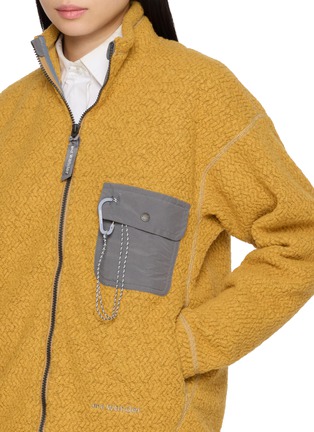  - AND WANDER - Stand Collar Zip Up Jacket