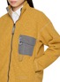  - AND WANDER - Stand Collar Zip Up Jacket