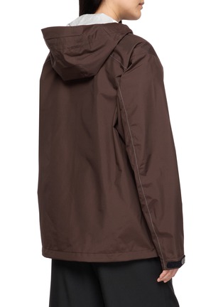 Back View - Click To Enlarge - AND WANDER - 2.5L Hiker Rain Jacket