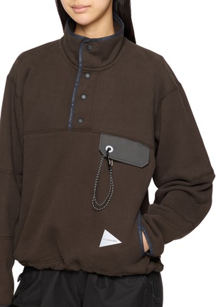  - AND WANDER - Utility Pocket Sweatshirt