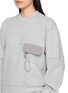  - AND WANDER - Carabiner Clip Pocket Crewneck Sweater