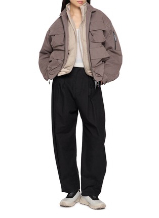 Figure View - Click To Enlarge - AND WANDER - Quilted Fleece Jacket