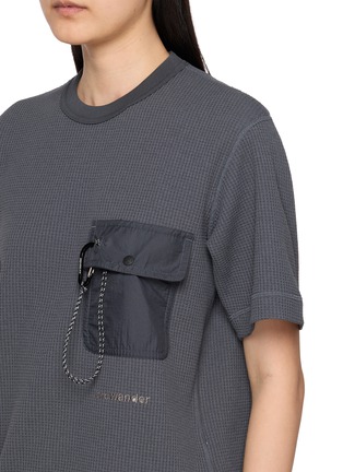  - AND WANDER - PE Waffle Crewneck T-Shirt