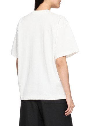 Back View - Click To Enlarge - AND WANDER - Carabiner Clip Heavy Cotton Pocket T-Shirt
