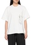 AND WANDER Carabiner Clip Heavy Cotton Pocket T-Shirt