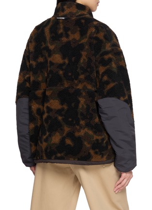 Back View - Click To Enlarge - AND WANDER - Reversible Boa Jacket