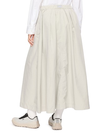 Back View - Click To Enlarge - AND WANDER - Oversized Belted Cargo Maxi Skirt