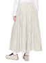 Back View - Click To Enlarge - AND WANDER - Oversized Belted Cargo Maxi Skirt