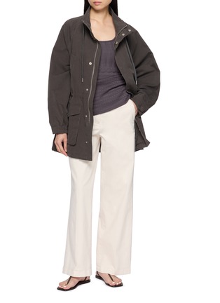 Figure View - Click To Enlarge - SWAYING - Pointelle Textured Knit Camisole