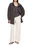 Figure View - Click To Enlarge - SWAYING - Pointelle Textured Knit Camisole