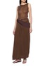 Figure View - Click To Enlarge - SWAYING - Asymmetric Layered Maxi Dress