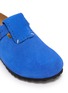 Detail View - Click To Enlarge - BIRKENSTOCK 1774 - x Ader Error Boston Flap Suede Clogs