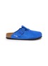 BIRKENSTOCK 1774 x Ader Error Boston Flap Suede Clogs
