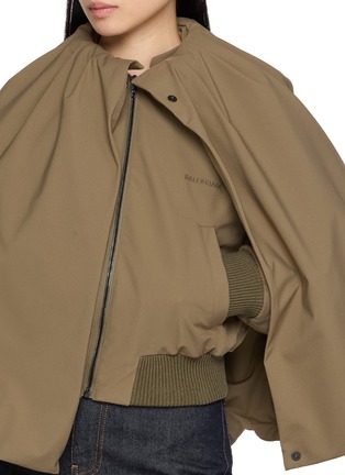  - BALENCIAGA - Bomber Cape Jacket