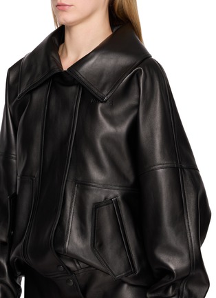  - BALENCIAGA - High Collar Bomber Jacket