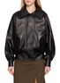 BALENCIAGA High Collar Bomber Jacket