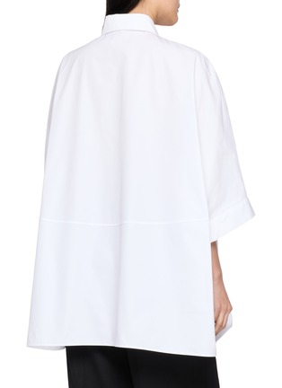 Back View - Click To Enlarge - BALENCIAGA - Oversized Cocoon Shirt